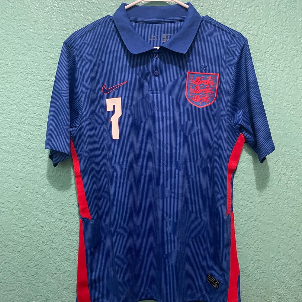 England Away Jersey #7 Connor Gallagher 2020 L